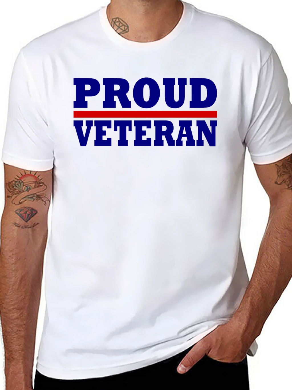 Proud Veteran T-Shirt - Patriotic Graphic Tee