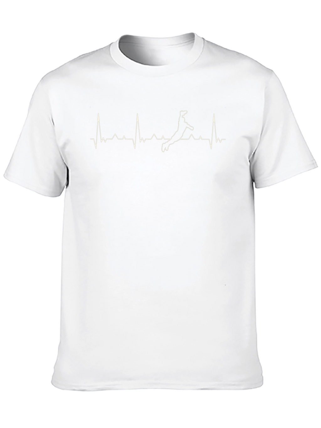 Heartbeat Soccer Player T-Shirt